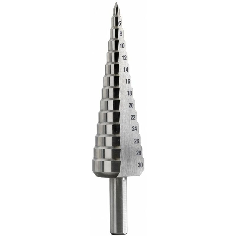 foto del prodotto mw tech utensile conico integrale a gradino n 4 9 gr. mm. 4 20 l. mm. 85