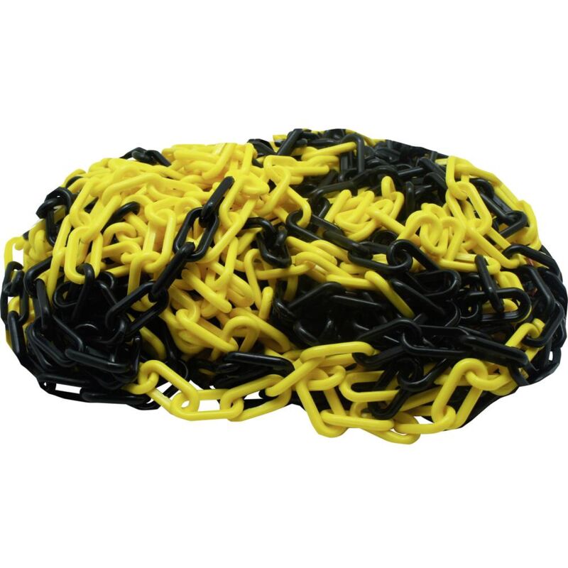foto del prodotto mw tools viso cnj801sbs catena chiusa nero, giallo plastica 25 m