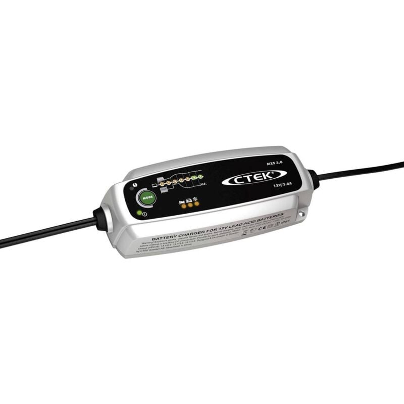 foto del prodotto mxs 3.8 56 309 caricatore automatico 12 v 3.8 a ctek