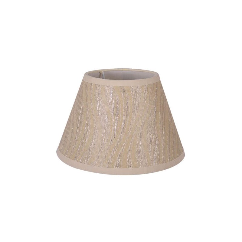foto del prodotto my lamp paralume plissettato conico grace e27 beige 20x10x13 