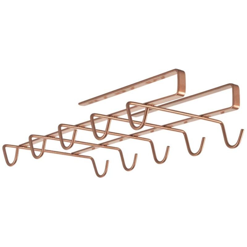 foto del prodotto my mug copper porta tazze sottoripiano 363628 , rame, 14x28x6 metaltex