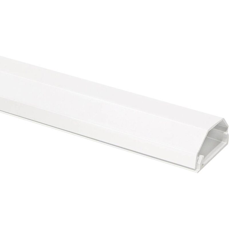 foto del prodotto my wall hz3 0,75wl canalina passacavi portacavo l x l x a 75 x 3.3 x 1.8 cm 1 pz. bianco