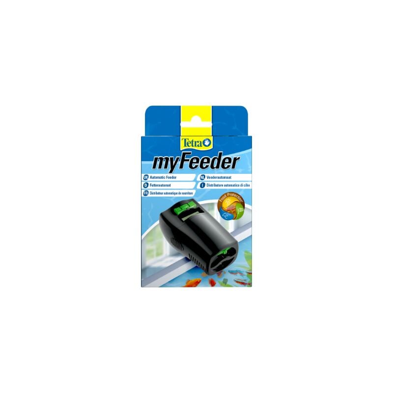 foto del prodotto myfeeder black mangiatoia automatica tetra