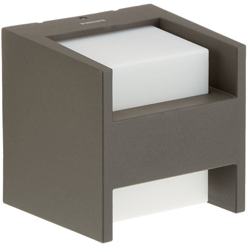 foto del prodotto mygarden lampada led a parete per esterni 13x13 cm, 2700 k, 4,5 w, antracite 915005193701 philips