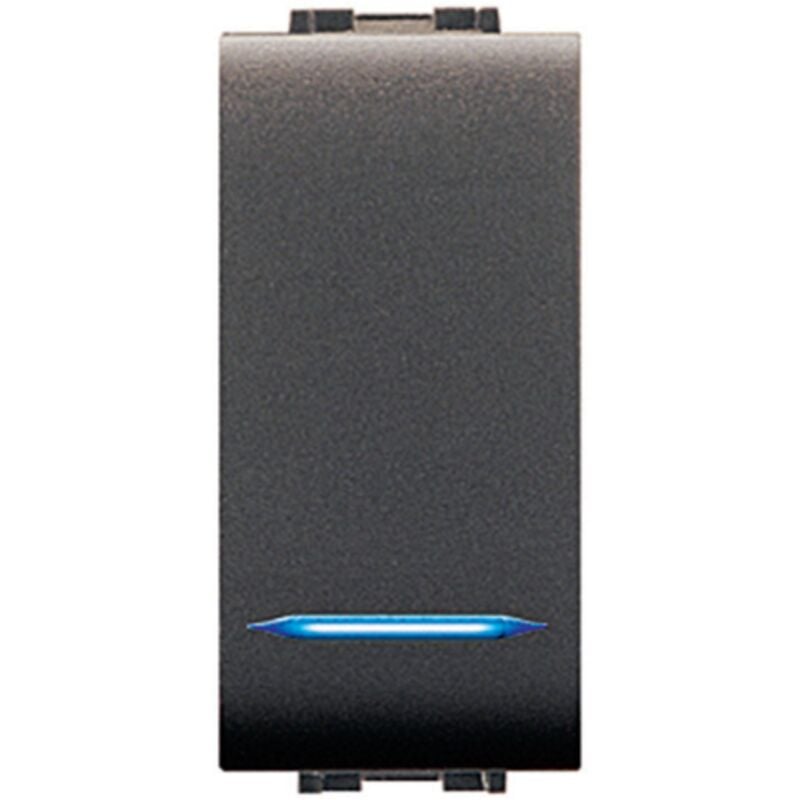 foto del prodotto mylife 4013 deviatore unipolare con led compatibile btcino elettrocanali