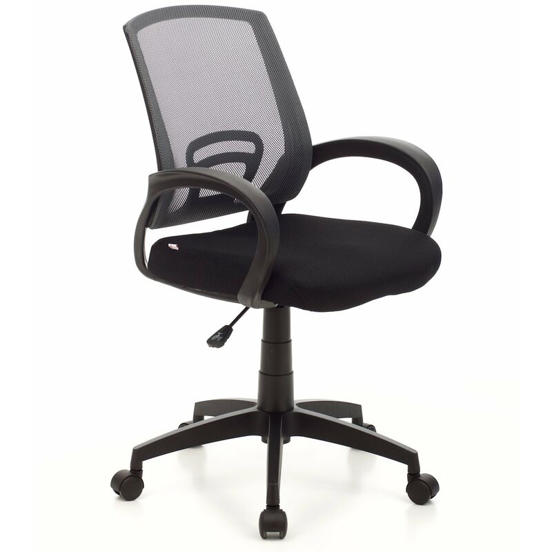 foto del prodotto myoffice poltrona per ufficio operativa mod. room colore grigia 64x62x103 cm