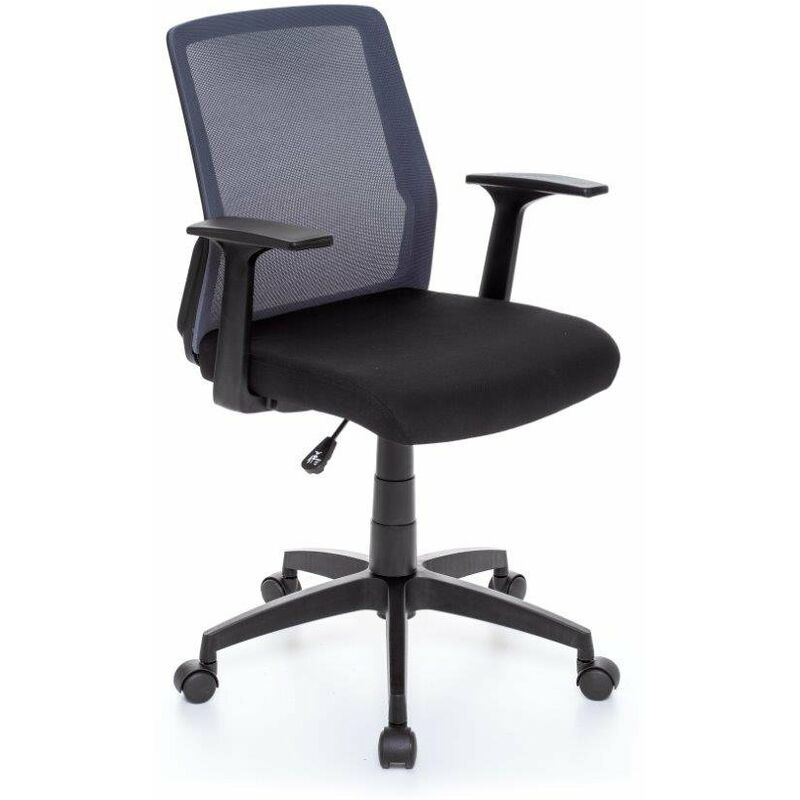 foto del prodotto myoffice sedia regolabile altezza da ufficio poltrona mode scrivania pc con braccioli e ruote