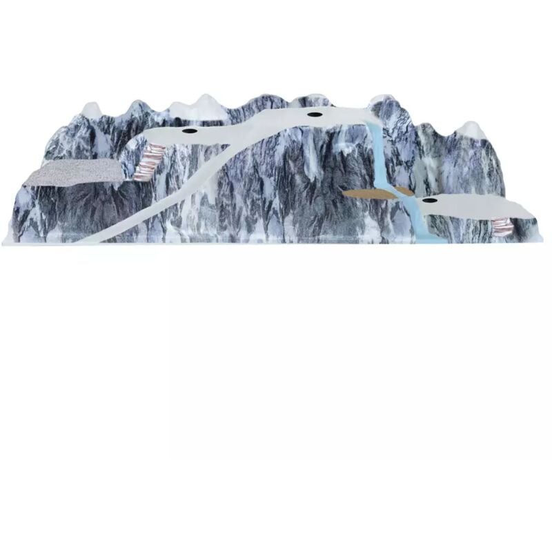 foto del prodotto myvillage paesaggio montagna con cascata, per villaggio di natale, 120 x 40 x 27 cm