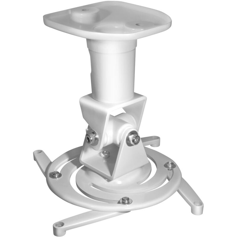 foto del prodotto mywall my wall h16 1wl supporto da soffitto per proiettore, portata massima 15 kg, distanza dal soffitto 225 mm, colore bianco