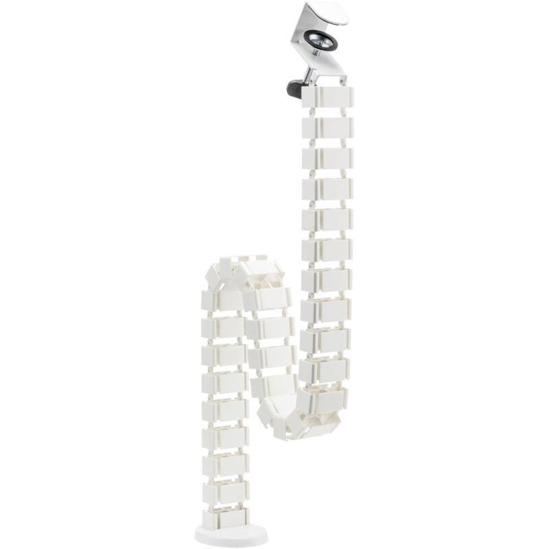 foto del prodotto mywall my wall hz43wl canalina portacavi flessibile bianco 1 pz.