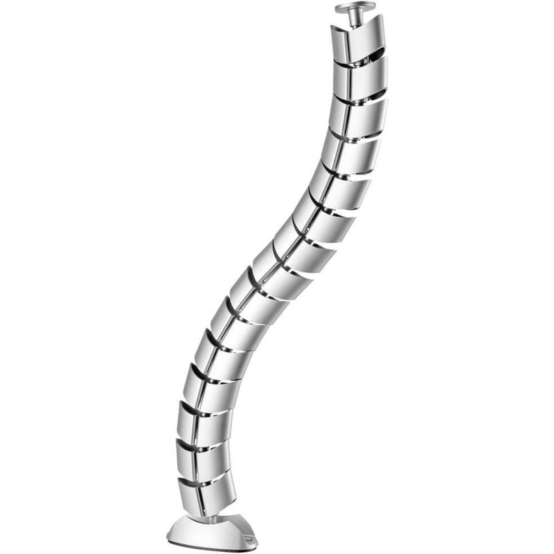 foto del prodotto mywall my wall hz44sl canalina portacavi flessibile argento 1 pz.