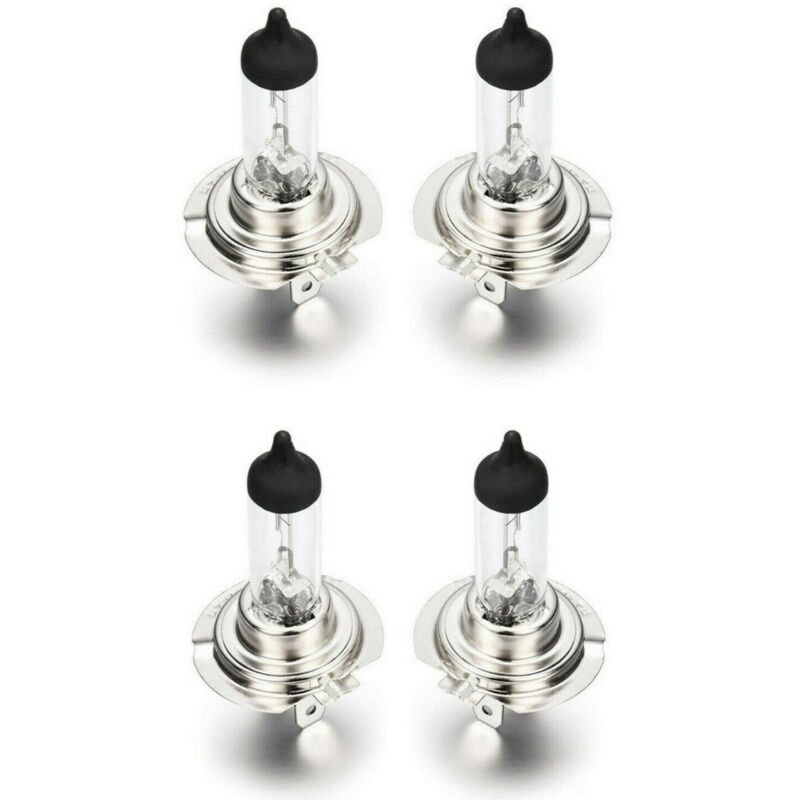 foto del prodotto n 4 lampade alogena lampada h7 auto fari luce faro 12v 55w in blister lubex