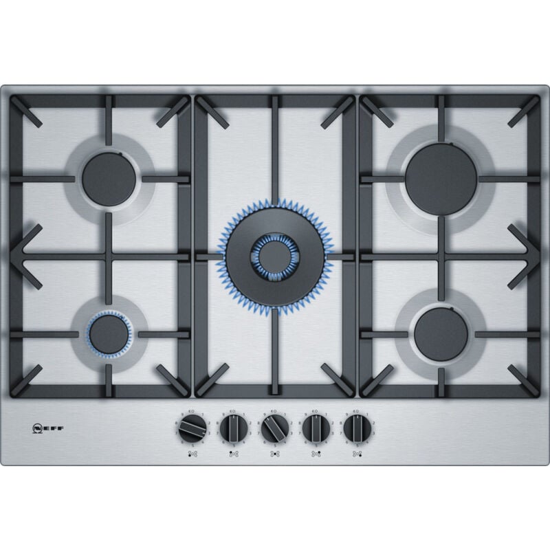 foto del prodotto n 70. colore del prodotto acciaio inox, posizionamento dell apparecchio da incasso, tipo di piano cottura gas. bruciatore piccolo 1000 w,