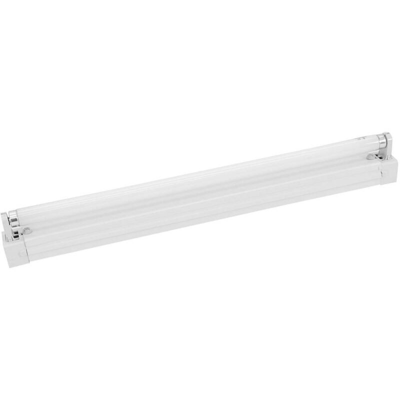 foto del prodotto n.a. eurolite 10285 tubo fluorescente con supporto 20 w 60 cm bianco 1 pz.