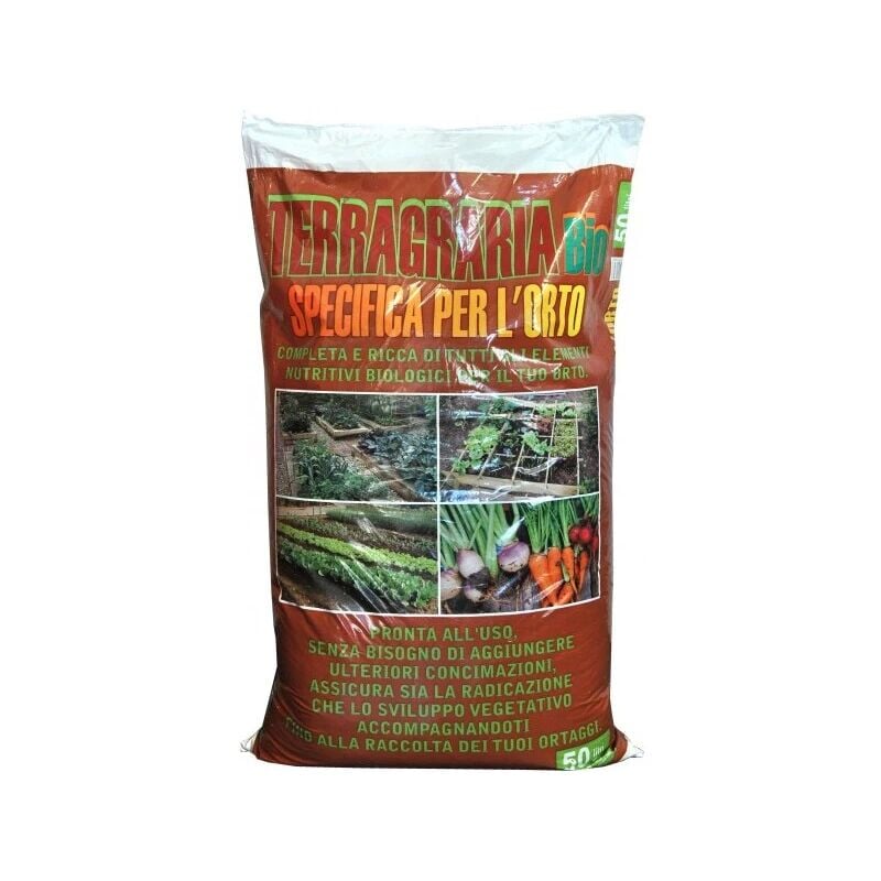 foto del prodotto n.d. terriccio biologico per orto terragraria 50 litri