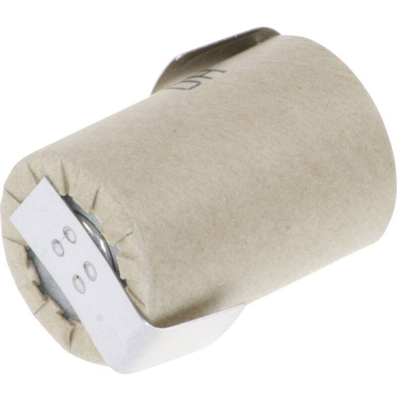 foto del prodotto n1250scr pp-lfz batteria ricaricabile speciale 4 5 sub-c linguette a saldare a z nicd 1.2 v 1200 mah - panasonic