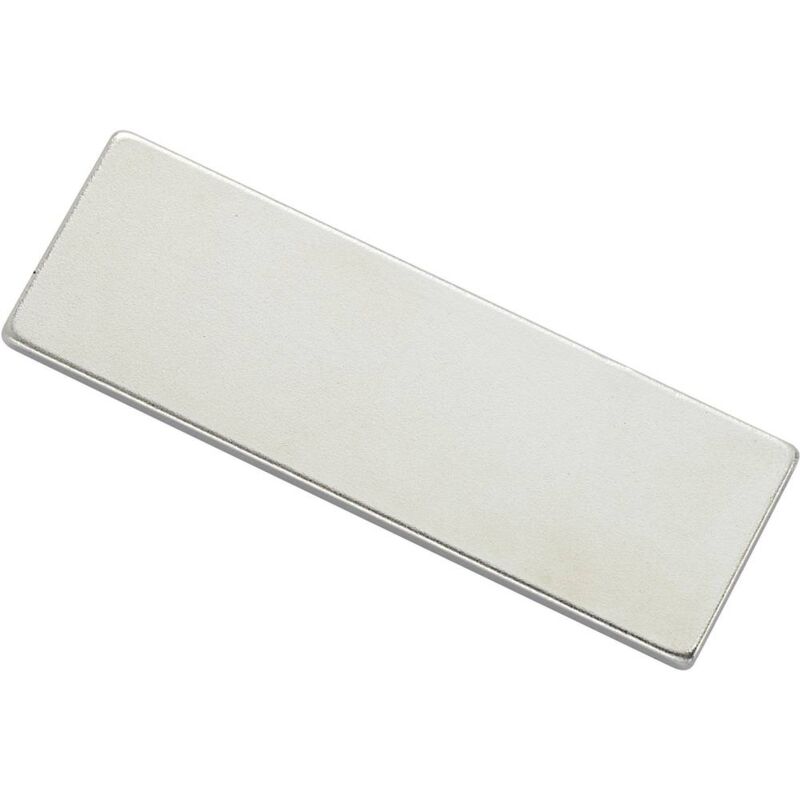 foto del prodotto n35 451502 1564099 pad magnetico n35 451502 argento l x l 45 mm x 15 mm 1 pz. tru components