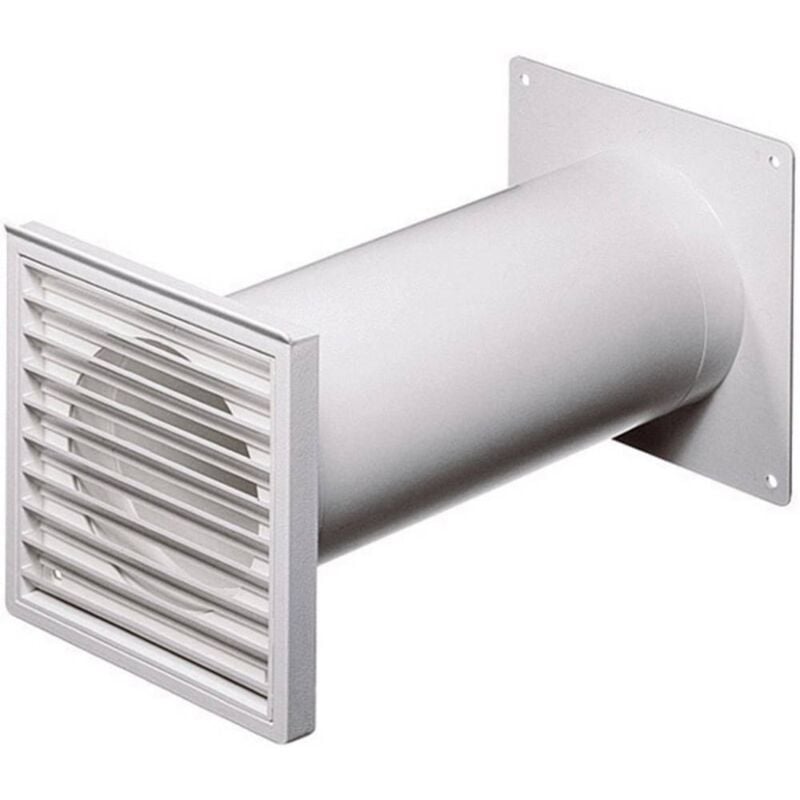 foto del prodotto n37824 sistema di ventilazione tubolare 100 plastica x l 10 cm x 48 cm bianco wallair