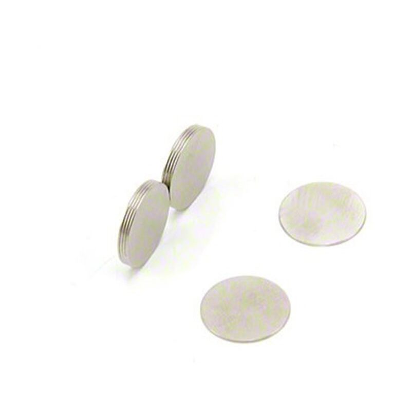 foto del prodotto n42 magnete neodimio per arti, mestieri, produzione di modelli, fai da te, hobby, ufficio e casa 15mm dia x 0,5mm di spessore 0,28kg di tiro
