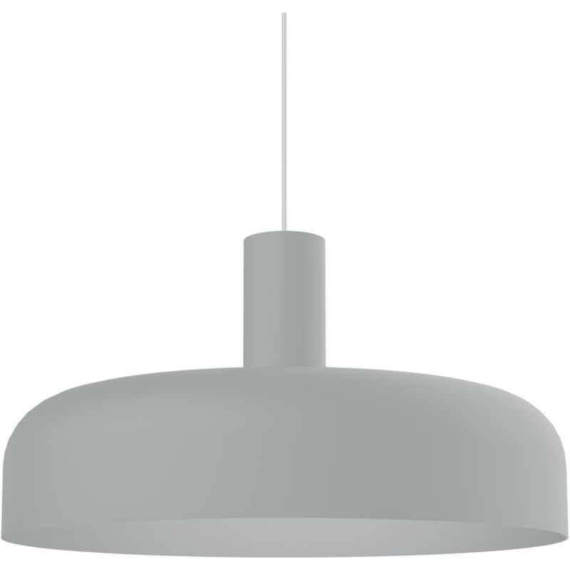 foto del prodotto nadir sospensione, 1x e27, max 42w, metallo, grigio, d.40cm lumicom