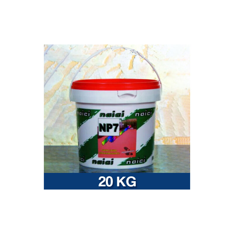foto del prodotto naici guaina liquida impermeabilizzante pedonabile per terrazza balcone np 7 13016v kg 20 rosso 21949 