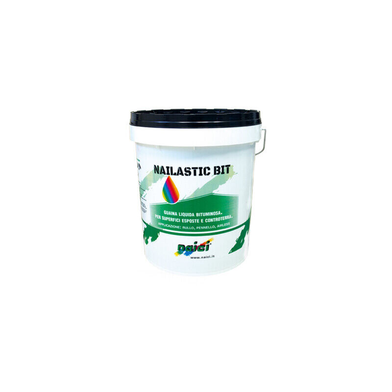 foto del prodotto nailastic bit guaina liquida impermeabilizzante nera 5 kg