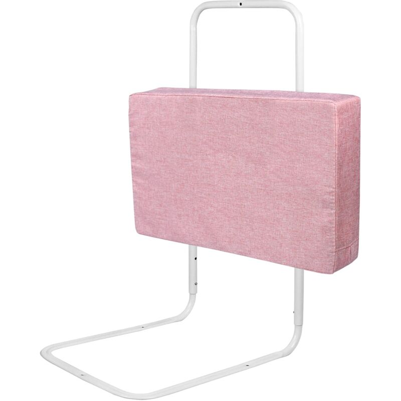 foto del prodotto naizy sponda letto anticaduta per lettino per bambini con sponda letto per bambini regolabile in altezza a 5 fori 60 cm, rosa