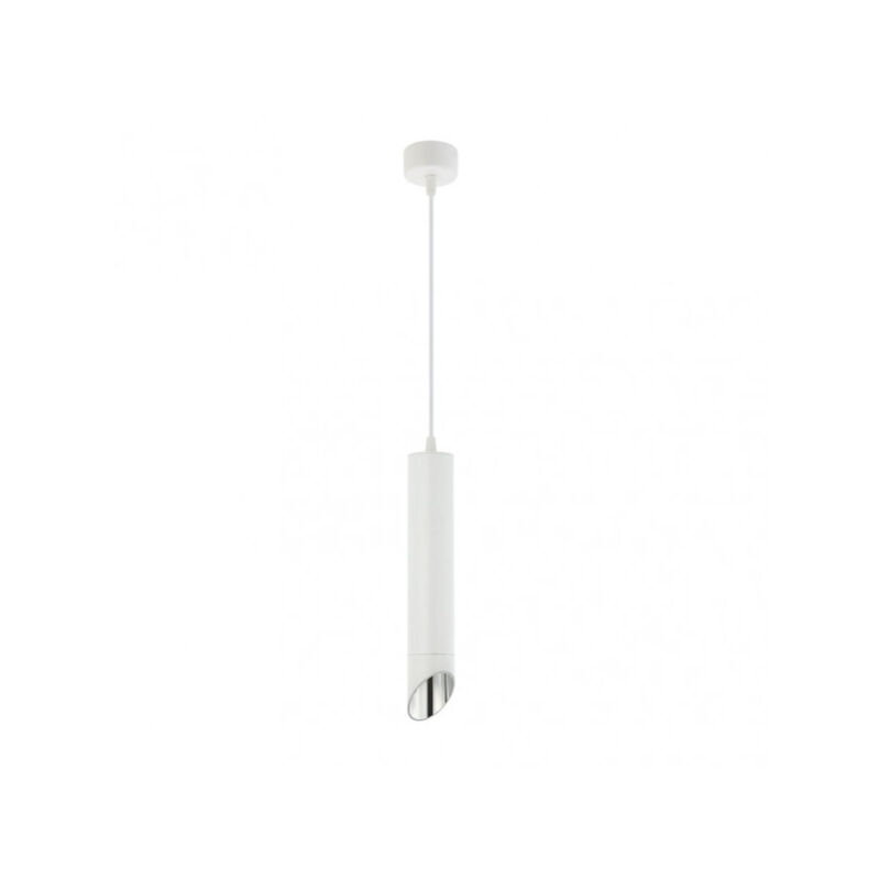 foto del prodotto nakhon lampada a sospensione di alluminio in bianco fabrilamp