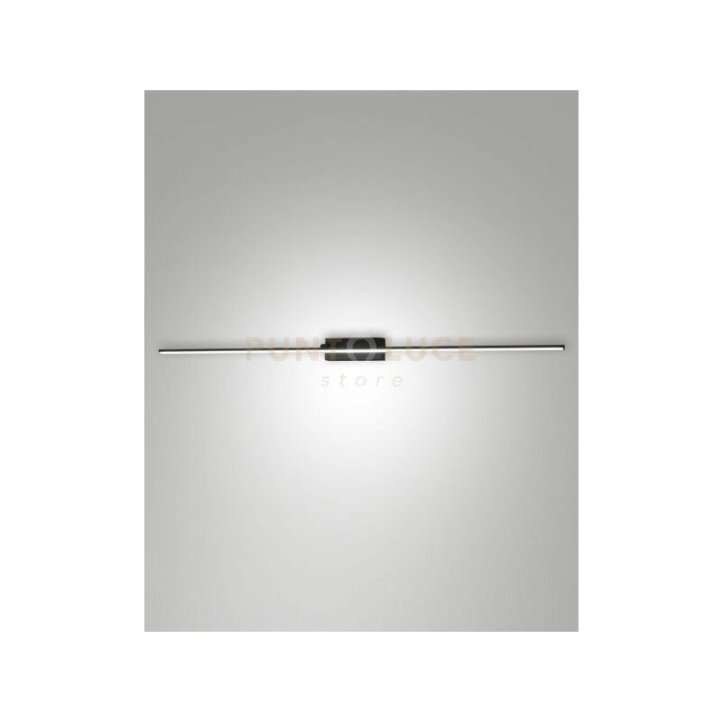 foto del prodotto nala applique nero l.110cm a led 3000k 20w 2460 lm ip44