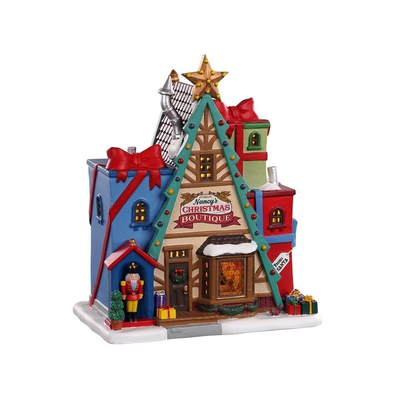 foto del prodotto nancy s christmas boutique con alimentatore cod. 05696