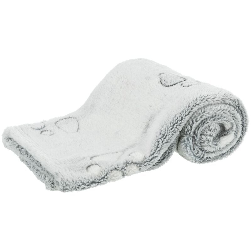 foto del prodotto nando coperta grigio chiaro 75 50cm