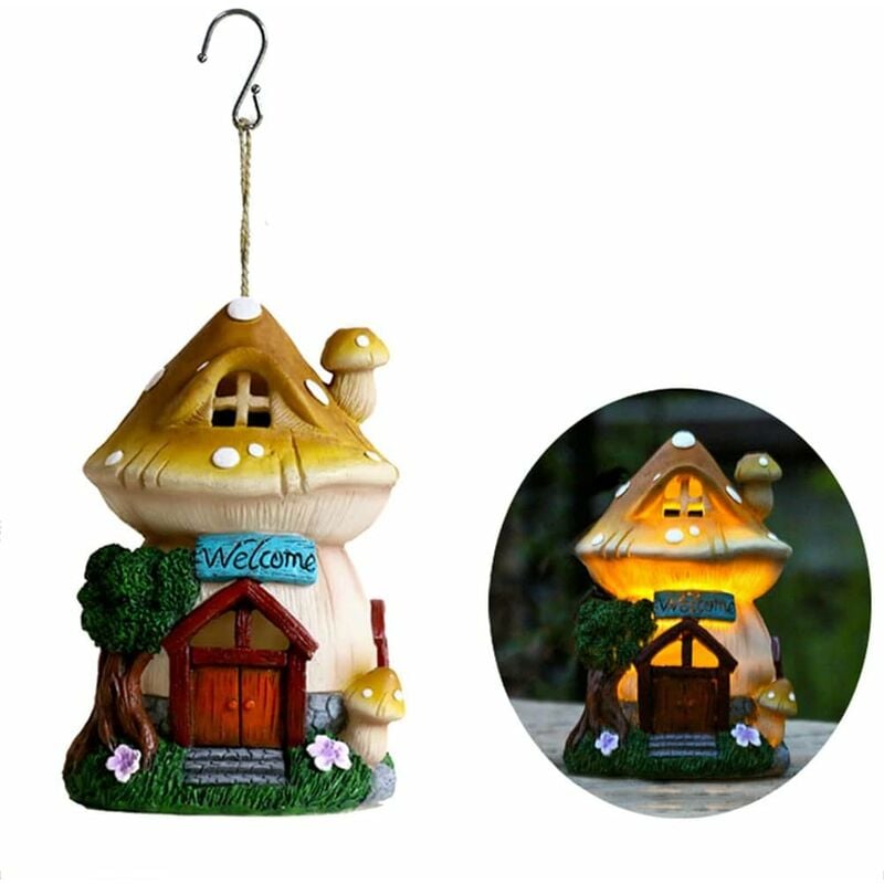 foto del prodotto nani da giardino figurine gnomi resistenti alle intemperie figurina da giardino solare luce da giardino a led nano da giardino in resina sintetica