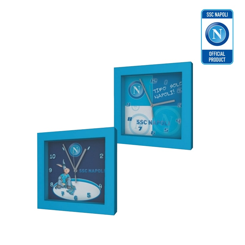 foto del prodotto napoli om 08 np orologio da parete con doppia grafica reversibile