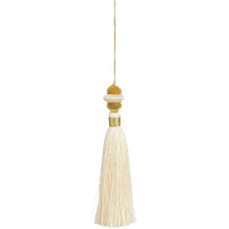 foto del prodotto nappa ornamentale h 18 cm per decorazioni natalizie rossa