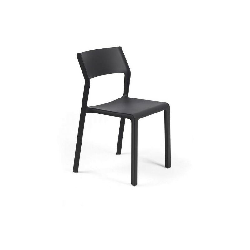 foto del prodotto nardi sedia trill bistrot da esterno in fiberglass antracite
