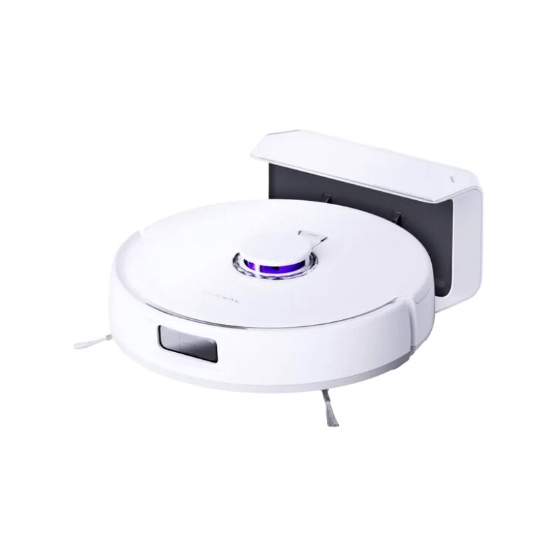 foto del prodotto narwal freo x plus. tipo di contenitore della polvere sacchetto per la polvere, colore del prodotto bianco, forma rotondo. tipo di pennello 