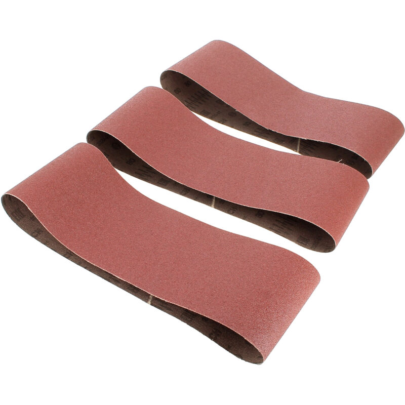 foto del prodotto nastri abrasivi 100x610 80gr per 3 per levigatrice makita