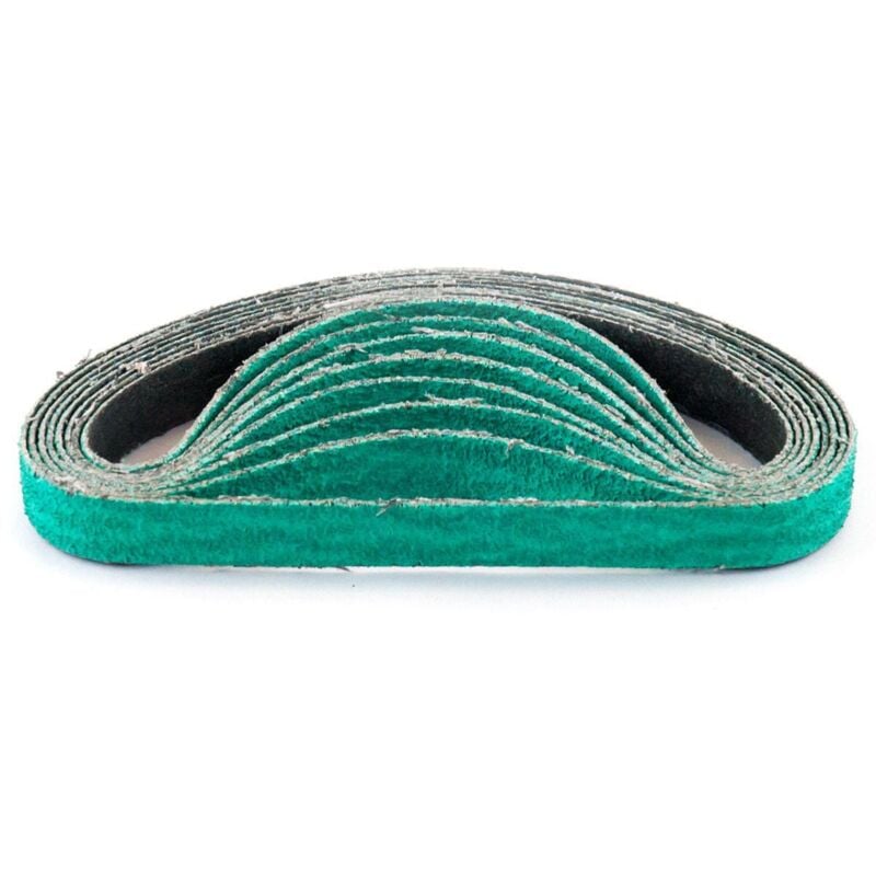 foto del prodotto nastri abrasivi per levigatrici, lime 10x330 grana 60 10 pz
