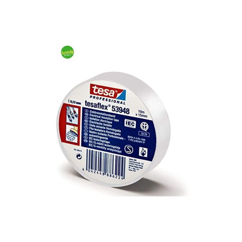 foto del prodotto nastri isolanti tesa bianco imq mt10x1,5cm