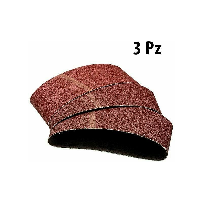 foto del prodotto nastri tela abrasivi per levigatrice a nastro 76 x 457 grana 60 80 120 wolfcraft grana 120