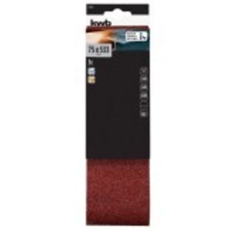 foto del prodotto nastro abrasivo l 75x533 mm grana 40 - 3 pz