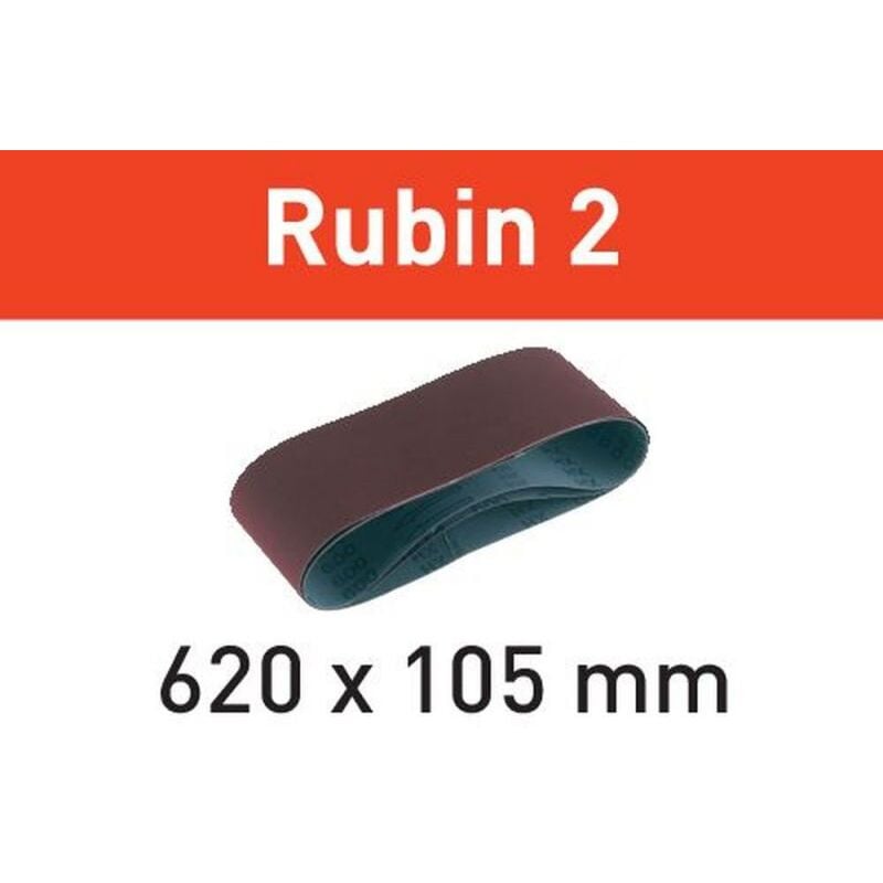 foto del prodotto nastro abrasivo l620x105 p60 ru2 10 rubin 2 499150 festool