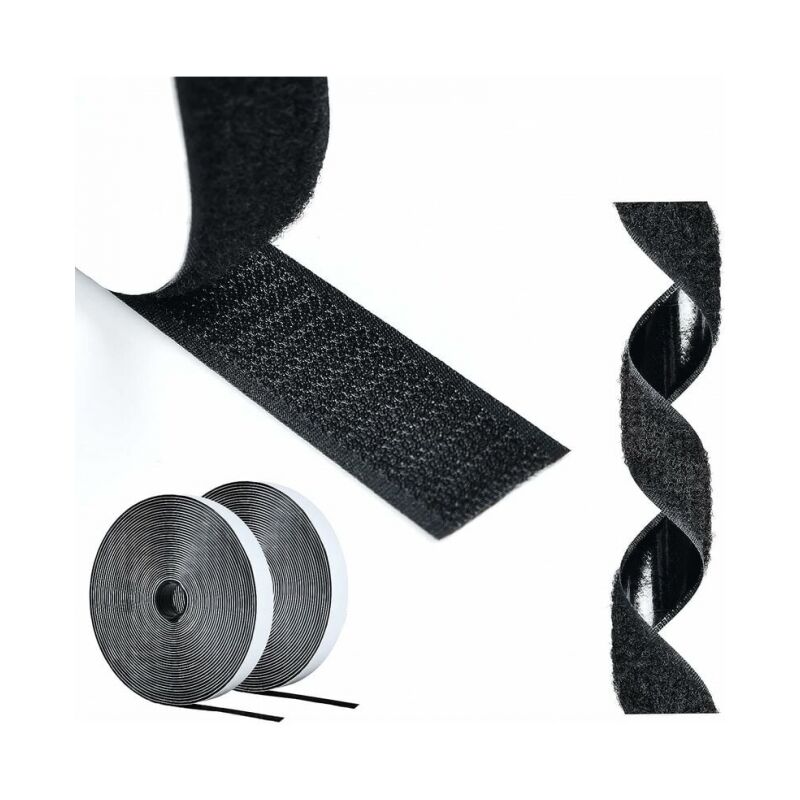 foto del prodotto nastro adesivo antigraffio da 5 m nastro autoadesivo con gancio e anello, nastri adesivi resistenti con gancio da 20 mm per casa, fai da te e