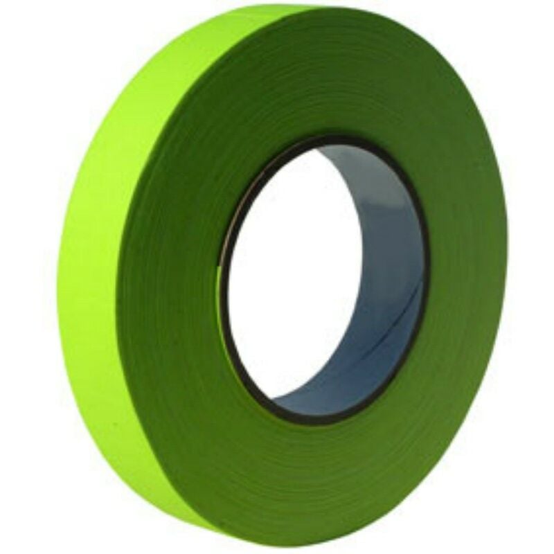 foto del prodotto nastro adesivo antiscivolo giallo fluo per interni ed esterni larghezza 25mm x 6mt