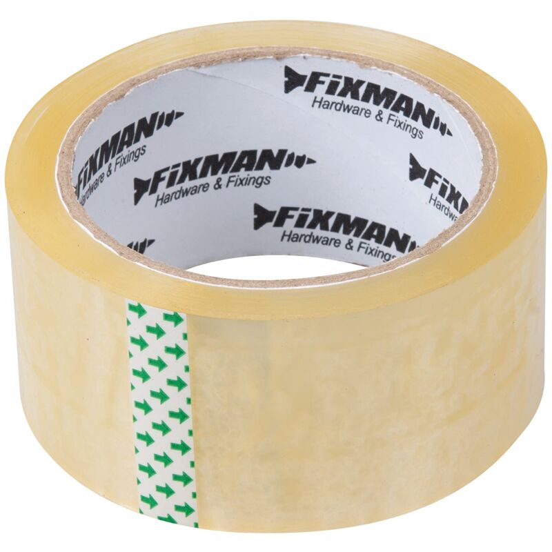 foto del prodotto nastro adesivo da imballaggio, 48 mm x 66 m, trasparente 963618 fixman