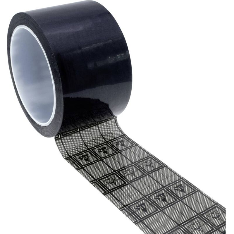 foto del prodotto nastro adesivo esd 1 pz. nero, trasparente l x l 33 m x 19 mm quadrios