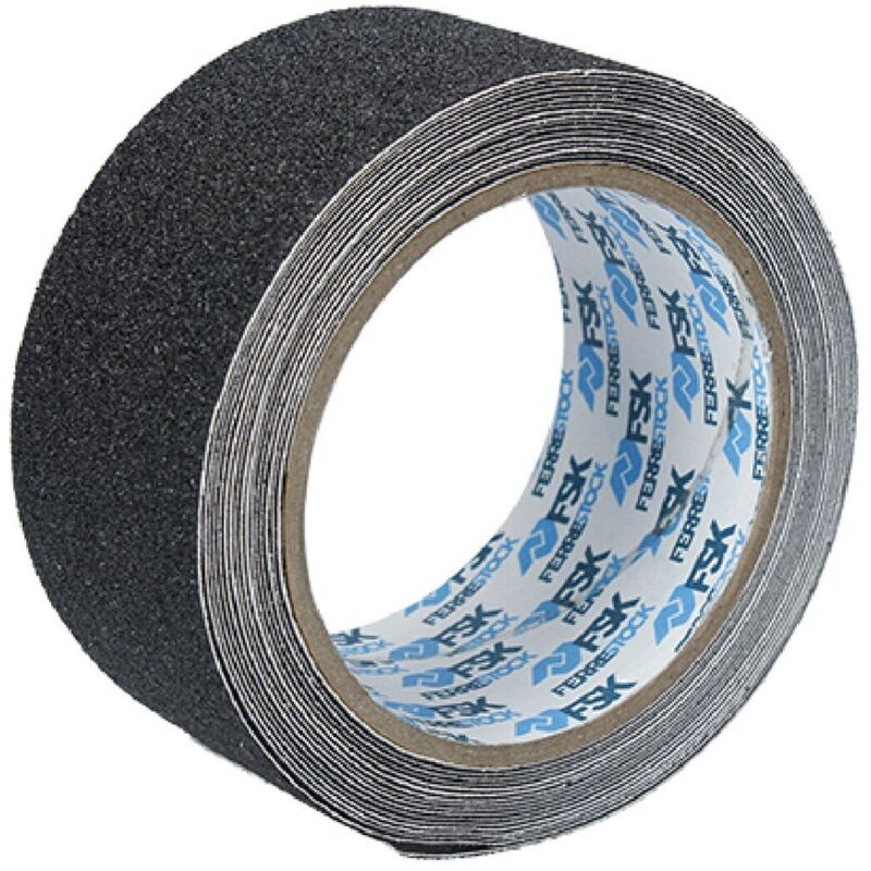 foto del prodotto nastro adesivo ferrestock 5 m x 50 mm nero antiscivolo