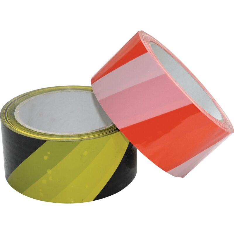 foto del prodotto nastro adesivo impronta o altro 50mm l.66m rosso bianco