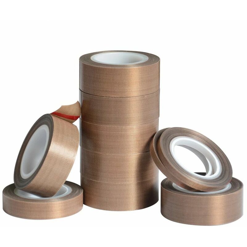 foto del prodotto nastro adesivo in teflon ptfe alte temperature 10m packaging 25mm x 10m