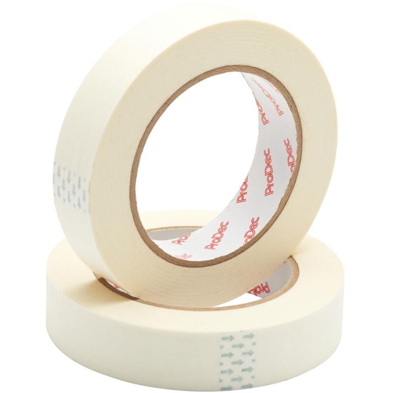 foto del prodotto nastro adesivo multi superficie da 2,5 cm x 50 m, per pittori, per linee di pittura nitide, nastro per decoratori, nastro adesivo per pittori, nastro